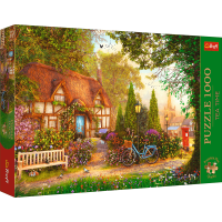 TREFL Puzzle Premium Plus Tea Time: Vidiecke stavenie 1000 dielikov