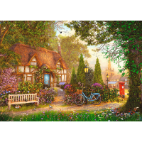 TREFL Puzzle Premium Plus Tea Time: Vidiecke stavenie 1000 dielikov