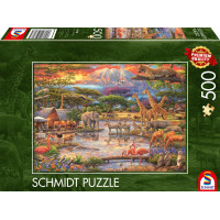 SCHMIDT Puzzle Raj pod Kilimandžárom 500 dielikov