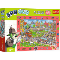 TREFL Puzzle s hľadaním obrázkov Spy Guy: Mesto 100 dielikov