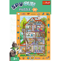 TREFL Puzzle s hľadaním obrázkov Spy Guy: V dome 24 dielikov