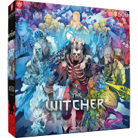 GOOD LOOT Puzzle The Witcher: Frakcia monštier 500 dielikov