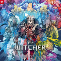 GOOD LOOT Puzzle The Witcher: Frakcia monštier 500 dielikov