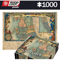 GOOD LOOT Puzzle The Witcher: Severné kráľovstvo 1000 dielikov