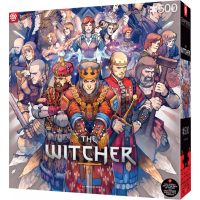 GOOD LOOT Puzzle The Witcher: Severnej ríše 500 dielikov