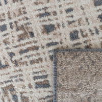 Kusový koberec ROXANNE Hatch - hnedý