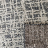 Kusový koberec ROXANNE Hatch - šedý