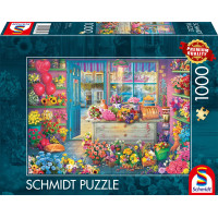 SCHMIDT Puzzle Farebné kvetinárstvo 1000 dielikov