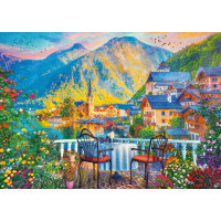 SCHMIDT Puzzle Malebný Hallstatt 1000 dielikov