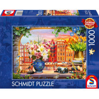 SCHMIDT Puzzle Návšteva Amsterdamu 1000 dielikov