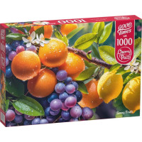 CHERRY PAZZI Puzzle Preslnené ovocie 1000 dielikov
