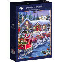 BLUEBIRD Puzzle Santa a sane 1000 dielikov