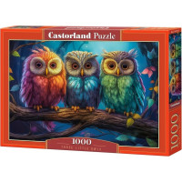 CASTORLAND Puzzle Tri malé sovy 1000 dielikov