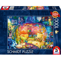 SCHMIDT Puzzle Útulný brloh 1000 dielikov