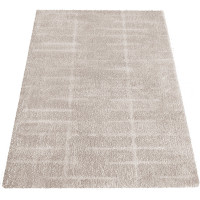 Kusový koberec Bolt Shaggy - béžový