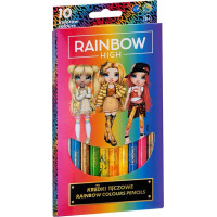 ASTRA Pastelky Rainbow High JUMBO dúhové 10 ks