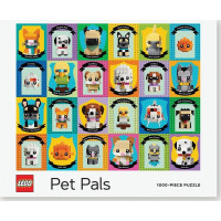 CHRONICLE BOOKS Puzzle LEGO® Zvierací kamaráti 1000 dielikov