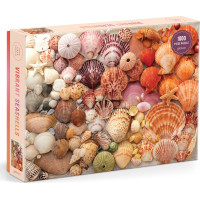 GALISON Puzzle Žiarivé mušle 1000 dielikov