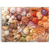 GALISON Puzzle Žiarivé mušle 1000 dielikov