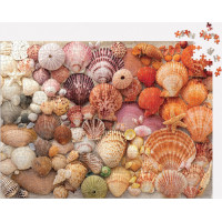 GALISON Puzzle Žiarivé mušle 1000 dielikov