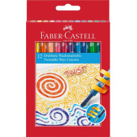 Faber-Castell Voskovky Twist 12 farieb