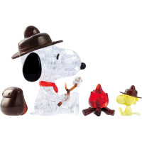 HCM KINZEL 3D Crystal puzzle Kempujúci Snoopy 43 dielikov