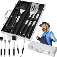 Sada grilovacieho náčinia v kufríku GAFAL - 6 kusov