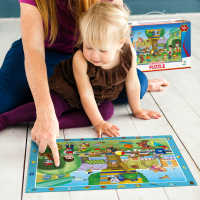 DODO Puzzle s hľadaním obrázkov Tlapková patrola 50 dielikov