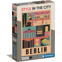 CLEMENTONI Puzzle Style in the City: Berlín 1000 dielikov