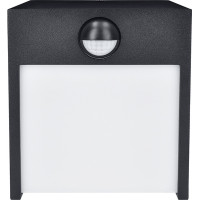 Solight LED vonkajšie nástenné osvetlenie Terni, 12W, 560lm, 3000K, PIR sensor