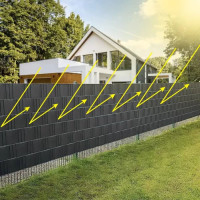 Tieniaca páska na plot 19 cm x 26 m - 700g/m2 - antracit
