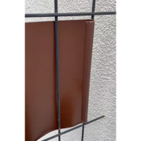 Tieniaca páska na plot 19 cm x 35 m - 450g/m2 - hnedá