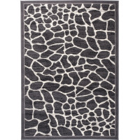 Kusový koberec TAPIS Giraffe - šedý/krémový