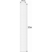 Tieniaca plotová páska 19 cm x 35 m - antracit