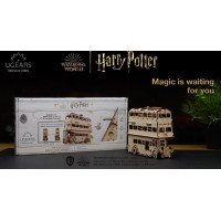 UGEARS 3D puzzle Harry Potter: Záchranný kúzelnícky autobus 268 dielikov