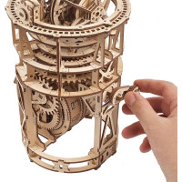 UGEARS 3D puzzle Sky Watcher Tourbillon Table Clock 338 dielikov