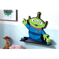 Detská polička Disney Toy Story - Mimozemšťan - zelená/modrá