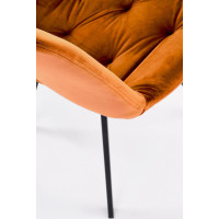 Jedálenská otočná stolička SOFIA - škoricová