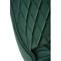 Jedálenská stolička HALINA - tmavo zelená