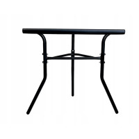 Balkónový stôl LIPARI - čierny