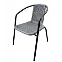 Záhradná stolička LORETTO - šedá