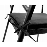Záhradná stolička PORTO - čierna