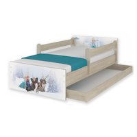 Detská posteľ MAX Disney - FROZEN 180x90 cm - so zásuvkou