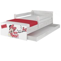 Detská posteľ MAX bez zásuvky Disney - MINNIE III 160x80 cm