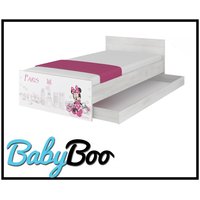 Detská posteľ MAX so zásuvkou Disney - MINNIE PARIS 180x90 cm