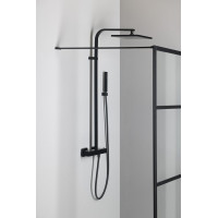 Gelco CURE BLACK predĺžený profil vzpery 1400mm, čierna mat CBSB140