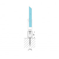 Polysan THRON LINE rozširovací profil 20 mm TL920