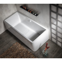 Polysan MARLENE CURVE L MONOLITH obdĺžniková vaňa 175x75x63cm, biela 72034MCL