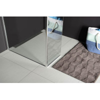 Polysan MODULAR SHOWER stena na inštaláciu na stenu, pre pripojenie pevného panelu, 900 mm MS2A-90