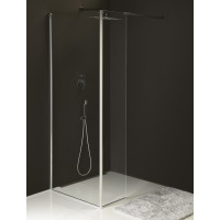 Polysan MODULAR SHOWER stena na inštaláciu na stenu, pre pripojenie pevného panelu, 900 mm MS2A-90